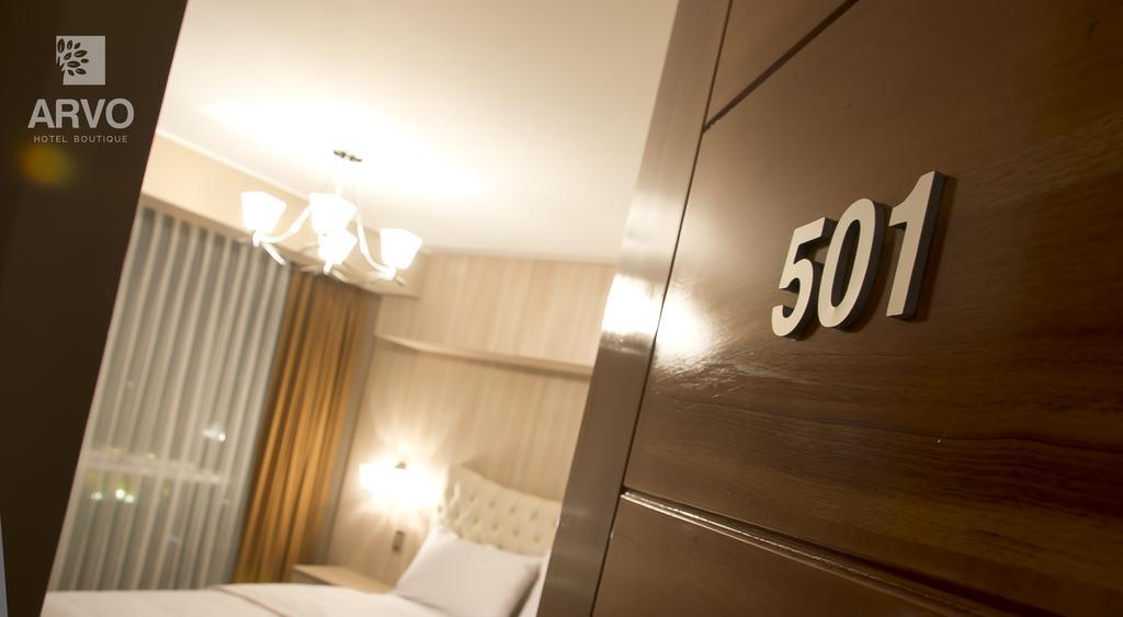 Arvo Hotel Boutique Trujillo Szoba fotó